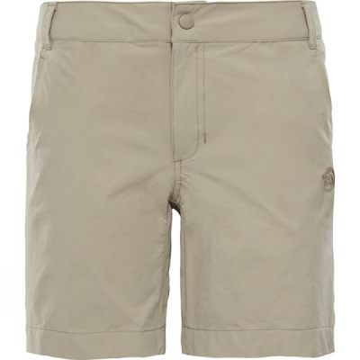 Pantalones Cortos The North Face Exploration Mujer - Kaki - Chile ZRV798036